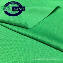 100 polyester mock eyelet mesh fabric for sports tops and shorts